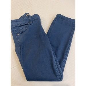 Vince Women's Stretch Jean Size 26 Glacier Blue Crop Skinny Ankle Designer